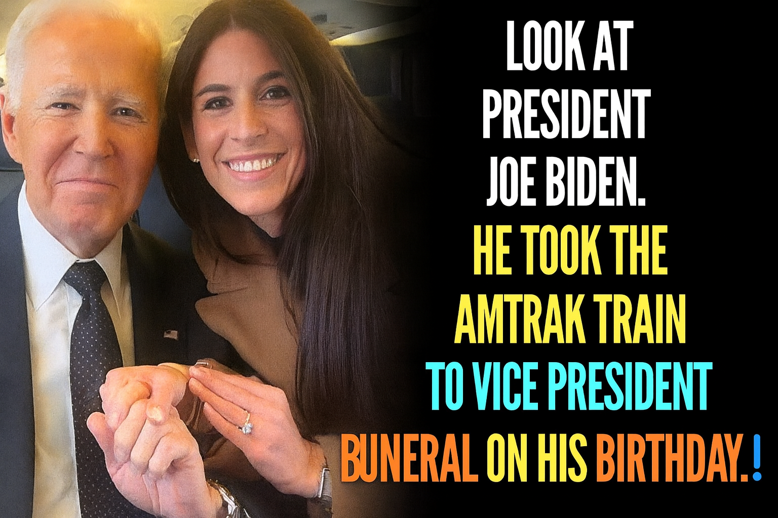 LOOK AT PRESIDENT JOE BIDEN — A MOMENT THAT TOUCHED MILLIONS