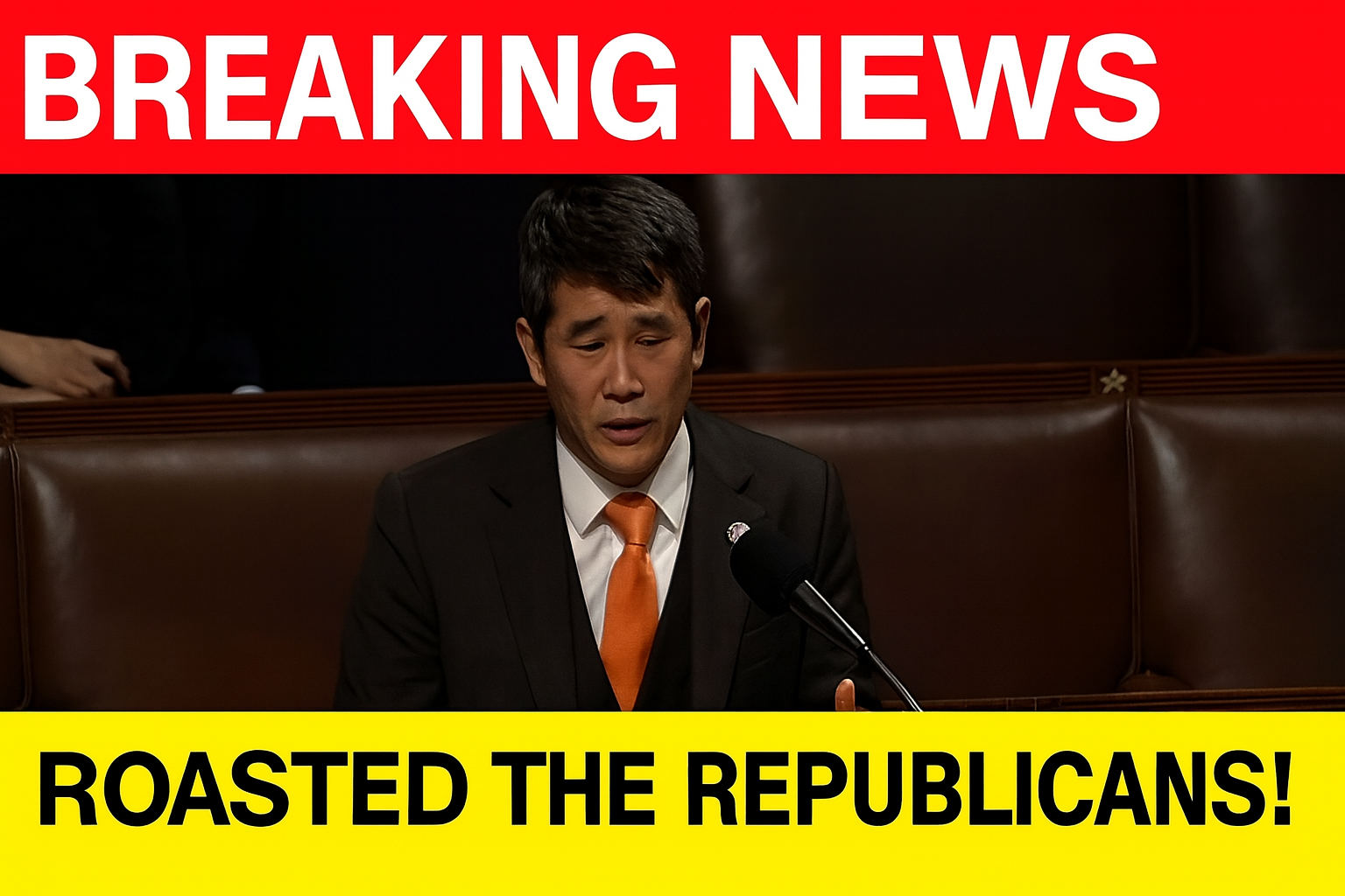 BREAKING: Rep. Min’s Fiery 40-Second Speech Lights Up the House Floor